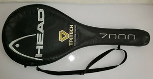 Head Tritech 7000 Titanium Technology 4 3/8 -3 Blue & Silver w/ Black Cover.