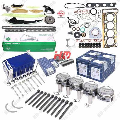 Engine points de vente Overhaul Rebuilding Pistons Valves Kit For VW Audi A4 A5 1.8 TFSI CDH CDA