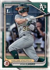 2024 BOWMAN PROSPECT 1ST OAKLAND ATHLETICS - RYAN LASKO #BP-105