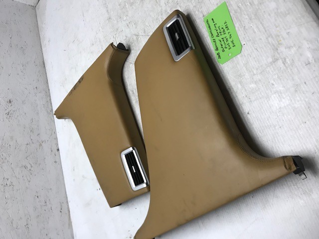 06 07 08 BENTLEY CONTINENTAL FLYING SPUR LEFT RIGHT B PILLAR INTERIOR TRIM PANEL