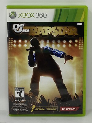 Def Jam Rapstar For Xbox 360 (2010) (Manual)