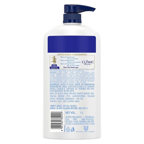 Champú para cabello largo y fuerte Clinic Plus 1 Ltr - Imagen 19 de 20