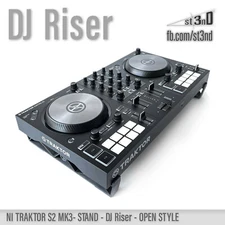 DJ RISER STAND for NI TRAKTOR S2 MK3 - Open Style