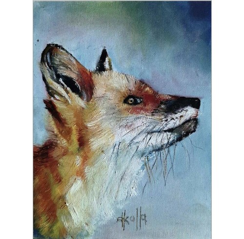 Animal Portrait Fox Original Oil Painting Wild Animals Nature Hunter Hunting Pet | eBay Animal Portrait Fox Original Oil Painting Wild Animals Nature Hunter Hunting Pet | eBay