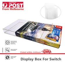 Nintendo Switch Game Box Protectors | Display Cases for Standard Game Boxes