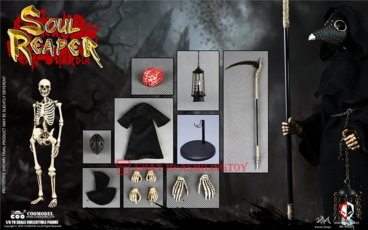 COOMODEL 1/6 死神 ソウル・リーパー メタルボディ NS005 1/6 COOMODEL NS005 Alloy Die Cast Nightmare Series Soul Reaper