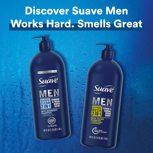 Men'S 2-In-1 Anti-Dandruff Shampoo & Conditioner, 40 Oz, Pack of 3 - 第 5/12 張圖片