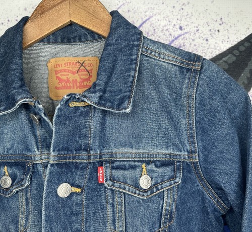 Vintage Levis Type 3 Denim Trucker Jacket - Youth Small - Picture 2 of 8