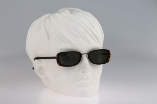 Giorgio Armani 677 1153, Vintage 90s double rim rectangle sunglasses NOS - Picture 7 of 10