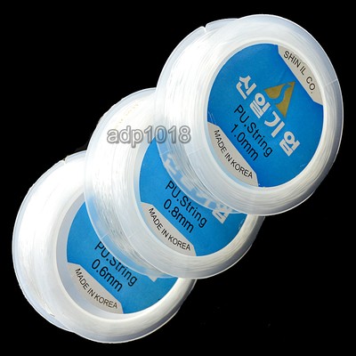 Wholesale Korea Crystal Elastic Cord String Thread Pick size 0.6mm,0.8mm,1mm