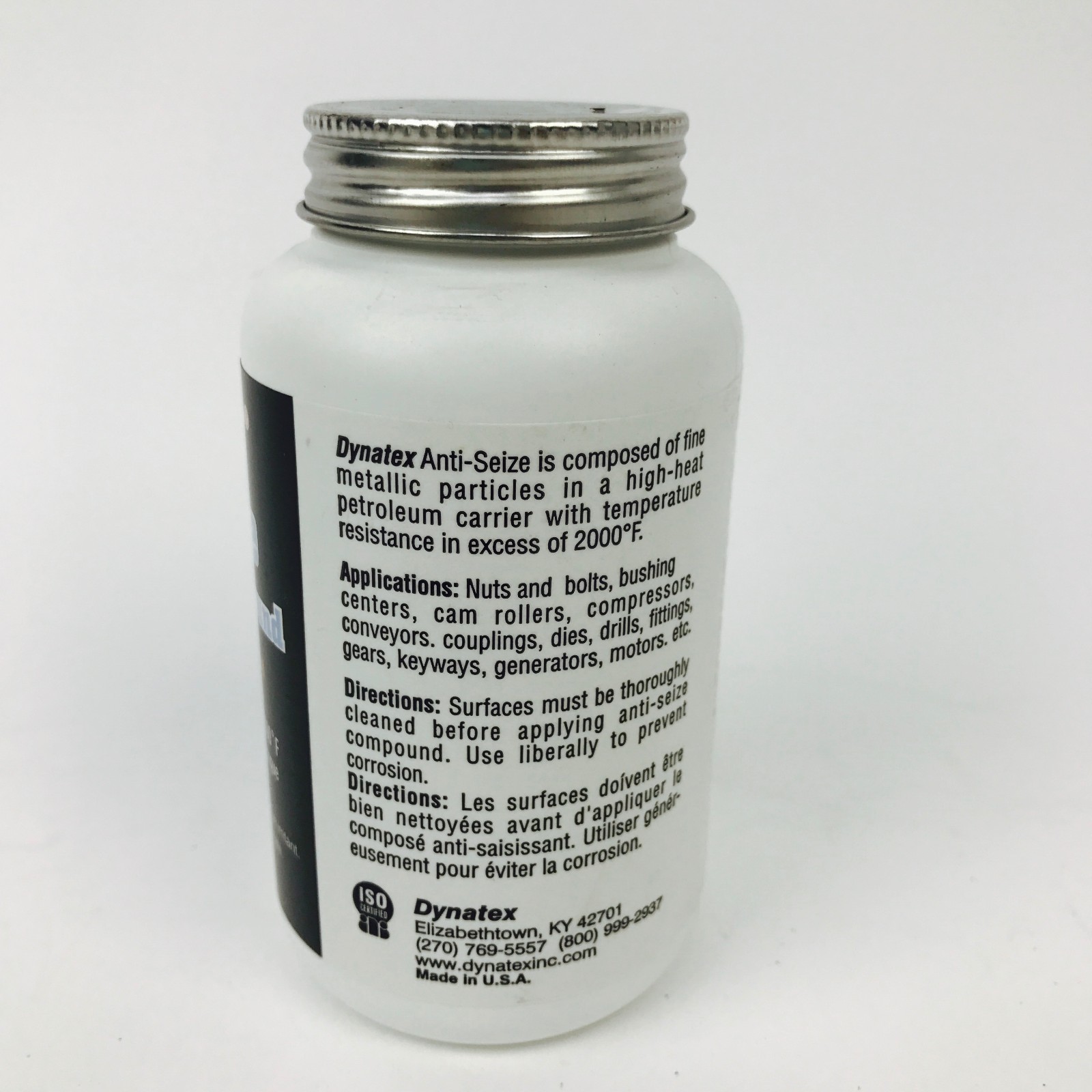 Dynatex 49558 Industrial Aluminum Anti-seize and Lubricating Compound ...