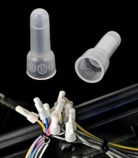 16-14 GAUGE AWG 500 PCS PACK CLOSED END CRIMP CAPS NYLON CONNECTORS TERMINAL CAR