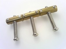 True Custom Shop Vintage BRASS Bridge Saddles for Fender Telecaster Tele