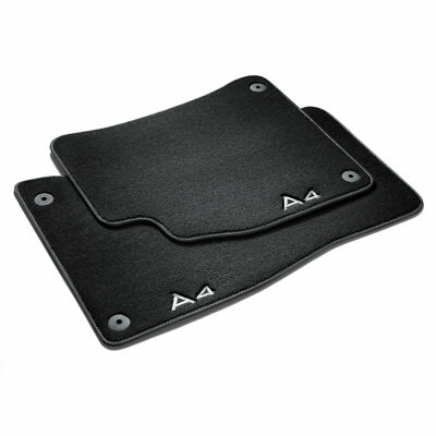 Original Audi A4 B9 8W Premium Fußmatten Stoffmatten VORN Velours 8W1061275C MNO
