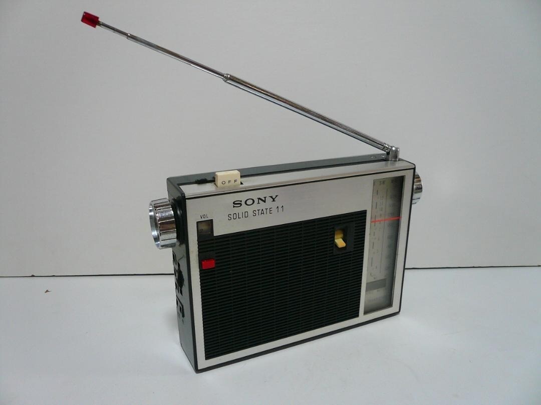 SONY SOLID STATE11 トランジスタラジオ TFM-110F Solid State 11 - Studio RUM サイト