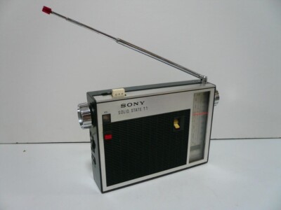 Excellent+++】SONY TFM-110F transistor radio 1960s FM/SW/MW