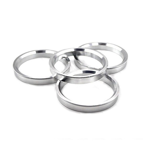 4pcs 66.1OD to 57.1ID Aluminum Alloy Wheel Bore Center Spacer Hub Centric Rings - Picture 2 of 12