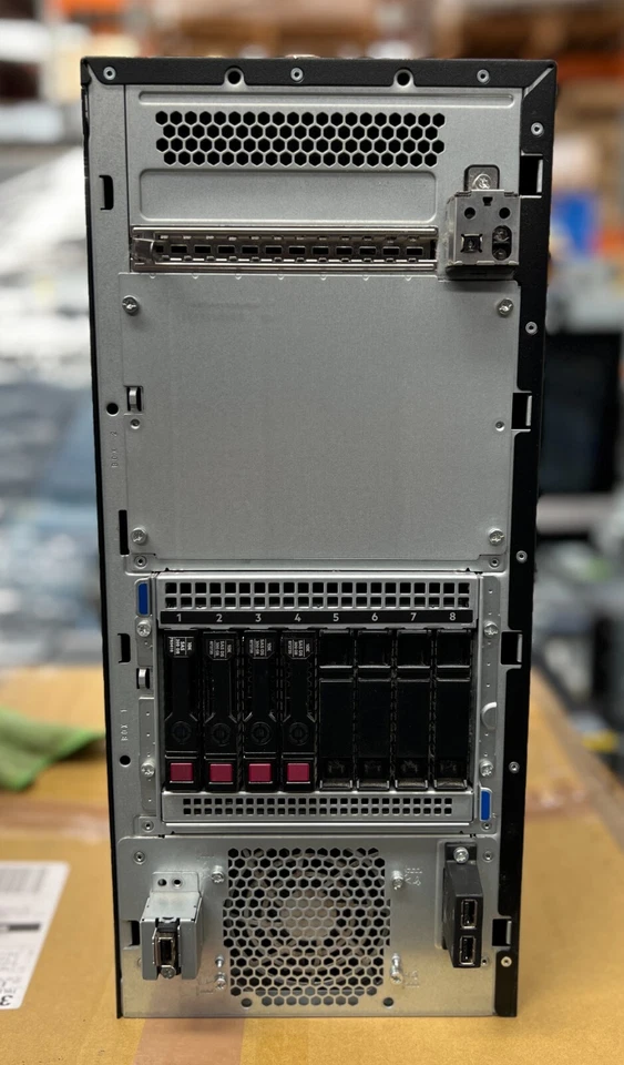 HP ProLiant ML110 Gen 10 | Intel Xeon Silver 4108 @1.8GHz 16GB 4xCaddys 2xPSU - Image 3 of 4