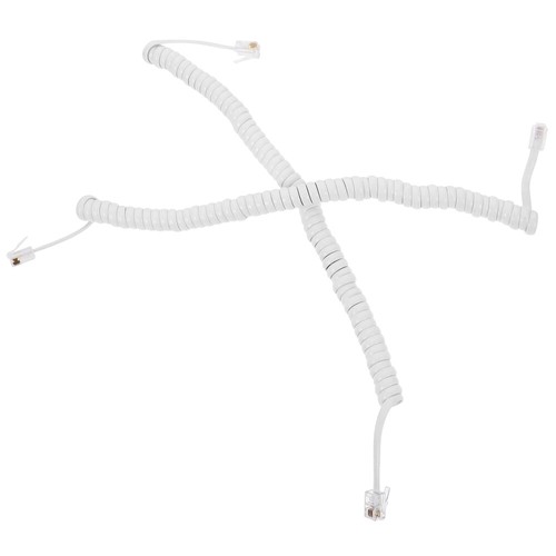 2 Pcs Telephone Cable Office Cord Coiled Cords Cables for Landline - Photo 11/12