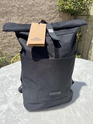 Ucon Acrobatics Hajo 16L Backpack Stealth Series Black Nylon Roll Top Rucksack