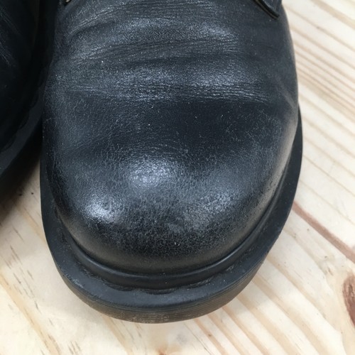 Dr. Martens Shoes Mens 11 Casual Oxford Black Leather Lace Up Round Toe Low - 第 11/17 張圖片