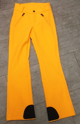 Bogner HAZE Womens Ski Pants Yellow Black Size 38 M NWT