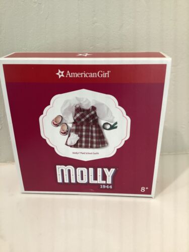 American Girl Molly Plaid School Dress Oufit 2022. Brand New - Picture 1 of 5