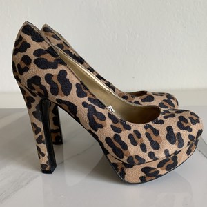 mossimo leopard heels