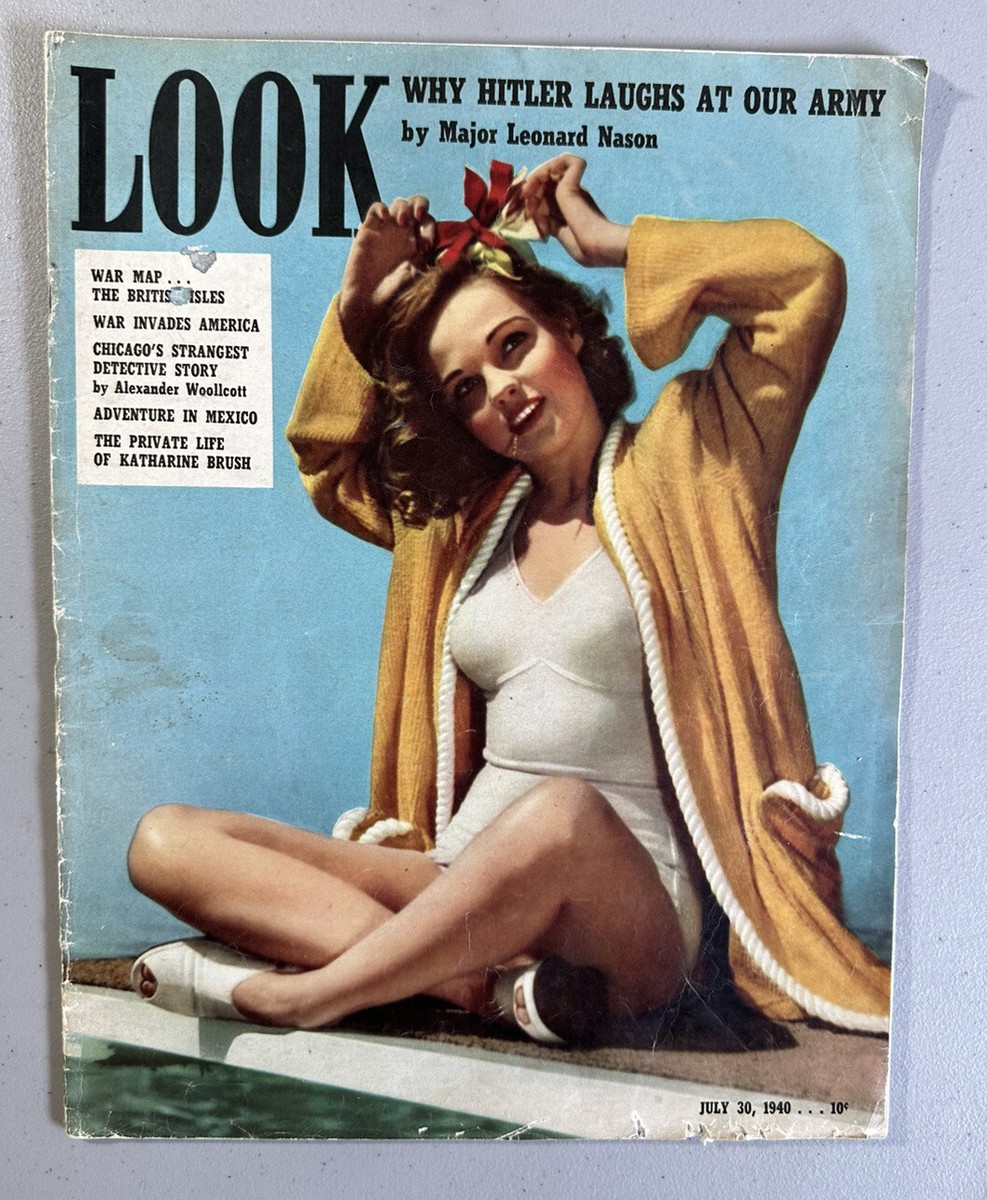 1940 July 30th LOOK Magazine, Marjorie Deanne (B42) | eBay