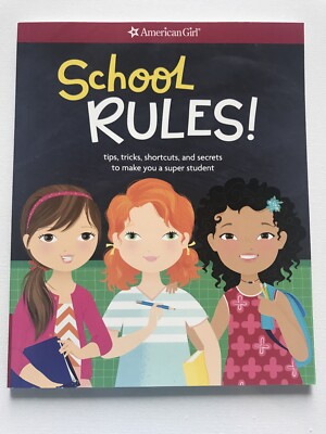 NEW!! American 'Girl School Rules!' Book