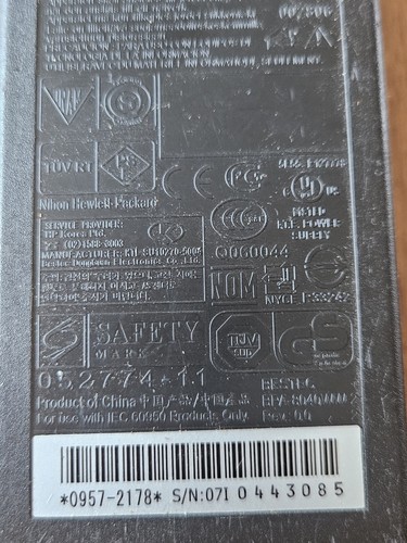 Genuine HP Printer 0957-2178 AC Power Supply Adapter 32V 940mA 16V 625mA - Photo 4/10