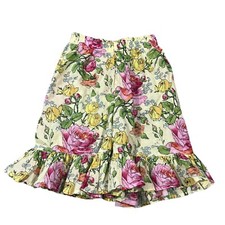 Persnickety Girls Multicolor Floral Flared Ruffle Pants Size 5 Years
