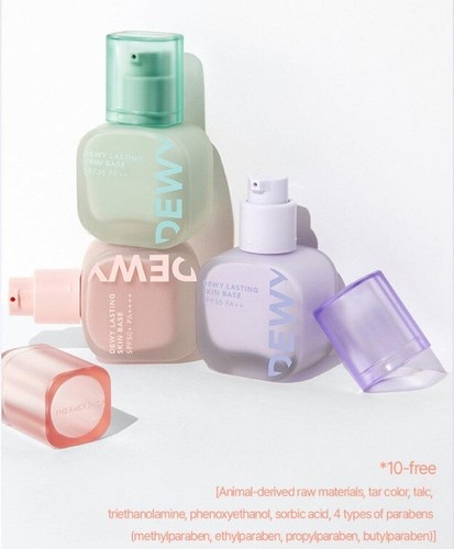 THE FACE SHOP Dewy Lasting Skin Base 35ml #03 Minty Correcting Korea Cosmetics - Picture 24 of 24