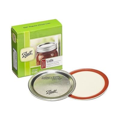 Kugel Ersatz Breitmund Glasdeckel - 12er-Pack