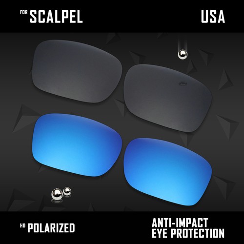 Lote de lentes de repuesto polarizadas antiarañazos para bisturí Oakley OO9095 opciones - Imagen 21 de 40