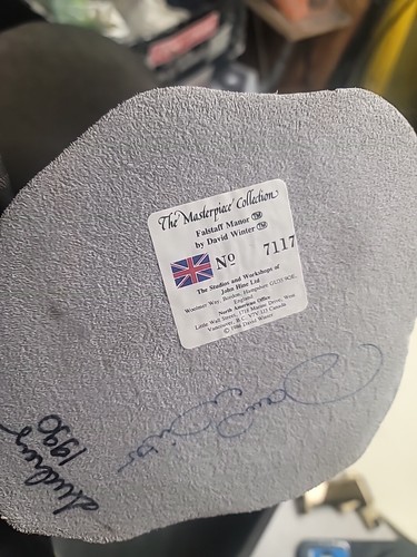 The Masterpiece Collection Falstaff Manor by David Winter 1986 Limited SIGHNED - Picture 13 of 13