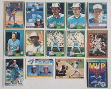 VINTAGE 14 CARD LOT TOPPS OPC O-PEE-CHEE MLB TORONTO BLUE JAYS ROOKIES RC SP HOF