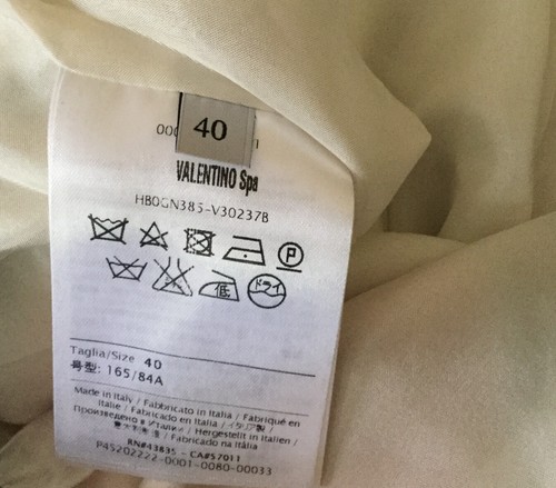 Gonna multicolore NUOVA VALENTINO Diamond in lana e seta (taglia 40) - $2.305,00! - Foto 11 di 12