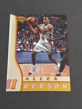 1996-97 Allen Iverson Bowman’s Best #R1 Rookie Card RC. rookie card picture