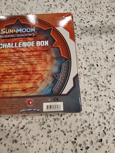 Pokemon Sun Moon Burning Shadows Alolan Ninetales GX Challenge Box New Sealed - Picture 15 of 20