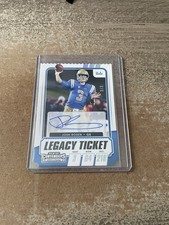2021 Panini Contenders Draft Picks Legacy Ticket Josh Rosen #LT-JR Auto #’D 3/3