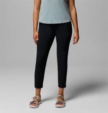 Columbia All Seasons Pants Women XL Black Stretch Omni-Shade Slim Pull-On JZZ955