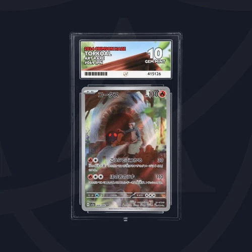 Torkoal 069/066 sv5a Crimson Haze Ace Grading Gem Mint 10 Japanese Pokemon