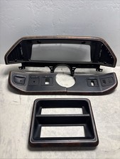 Oem 1987-1991 Ford F150 F250 Bronco Cluster Bezel Vent Dash Trim Woodgrain
