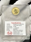 1997 $5 Canada Gold Maple Leaf 1/10 oz Family of Eagles 1st Edition Privy Mark