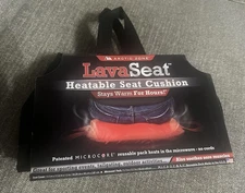 Lava Seat Heatable Seat Cushion NWT Great For Sporting Events Tailgating Camping