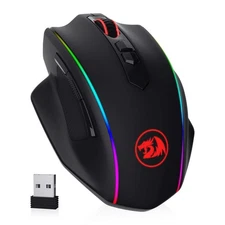 Redragon M686 Wireless Gaming Mouse 16000 DPI for PC/Mac/Laptop, RGB, Macro
