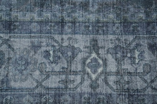 Blue Hand-made Oushak Indian Area Rug Medallion Oriental Carpet 5x8 - Picture 10 of 14