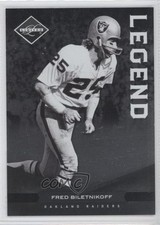 2011 Panini Limited Legends 310/499 Fred Biletnikoff #124 HOF 0l2