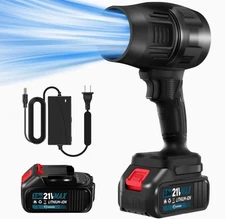 Saker Cordless Leaf Blower Portable Dust Cleaner Handheld Jet Blower 180000 RPM